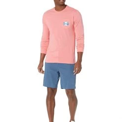 Southern Tide Long Sleeve Distressed Label Tee | Shirts & Tops -Southern Tide Shop 61V1tGGAd3L. AC SR736920