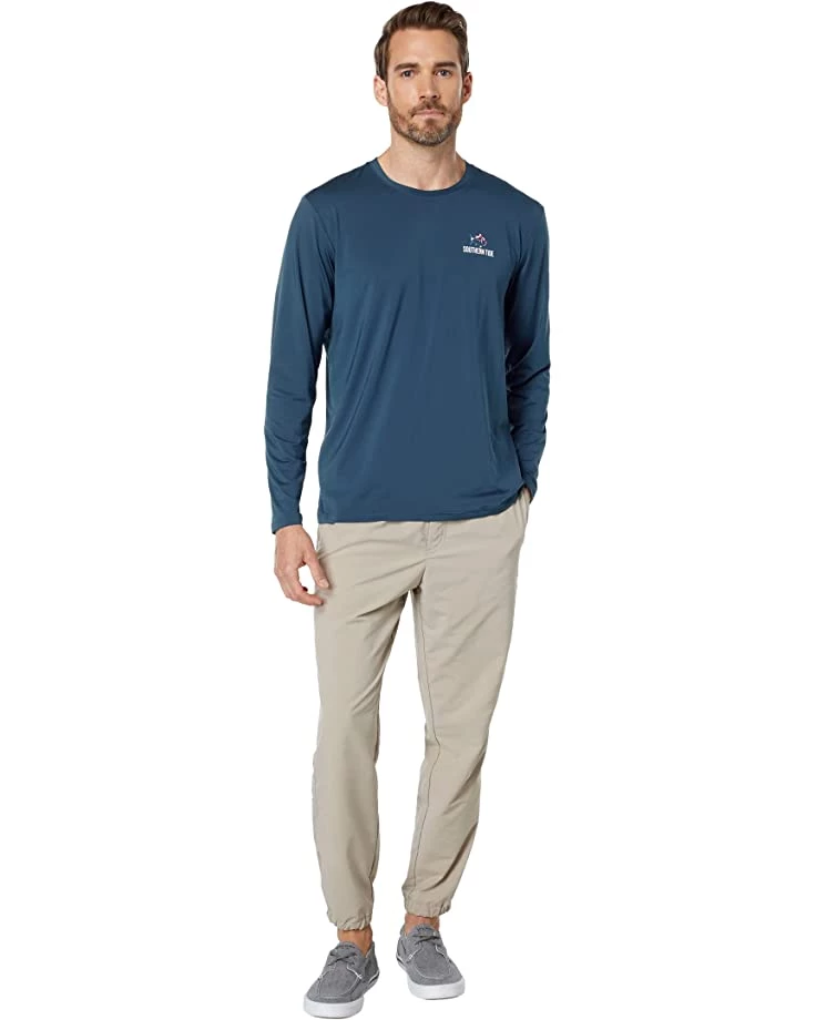 Southern Tide Skipjack Flag Cutout Long Sleeve Performance T-Shirt | Shirts & Tops 4 Southern Tide Skipjack Flag Cutout Long Sleeve Performance T-Shirt | Shirts & Tops - Image 4