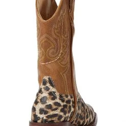 Roper Kids Glitter Leopard (Toddler/Little Kid) | Boots -Southern Tide Shop 61hMP2aA35S. AC SR736920