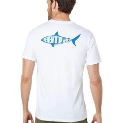 Southern Tide Beneath the Waves Shark Filled T-Shirt | Shirts & Tops