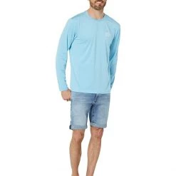 Southern Tide Long Sleeve Neon Sign Performance Tee | Shirts & Tops -Southern Tide Shop 61tml1yumWL. AC SR736920