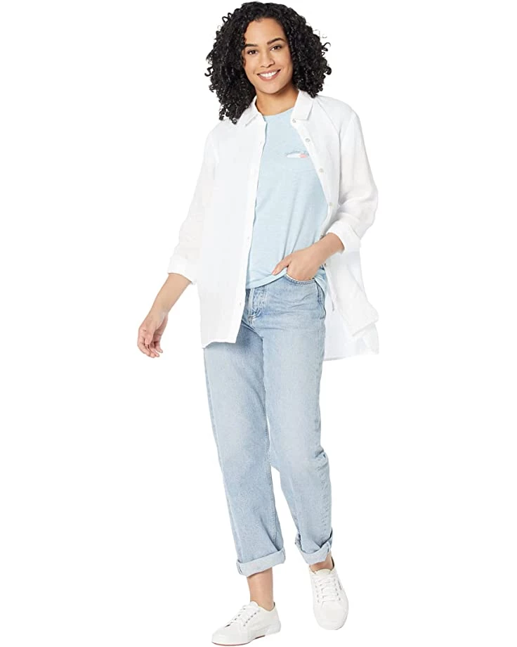 Southern Tide Short Sleeve Starfish Surf Shop Fitted Tee | Shirts & Tops 4 Southern Tide Short Sleeve Starfish Surf Shop Fitted Tee | Shirts & Tops - Image 4