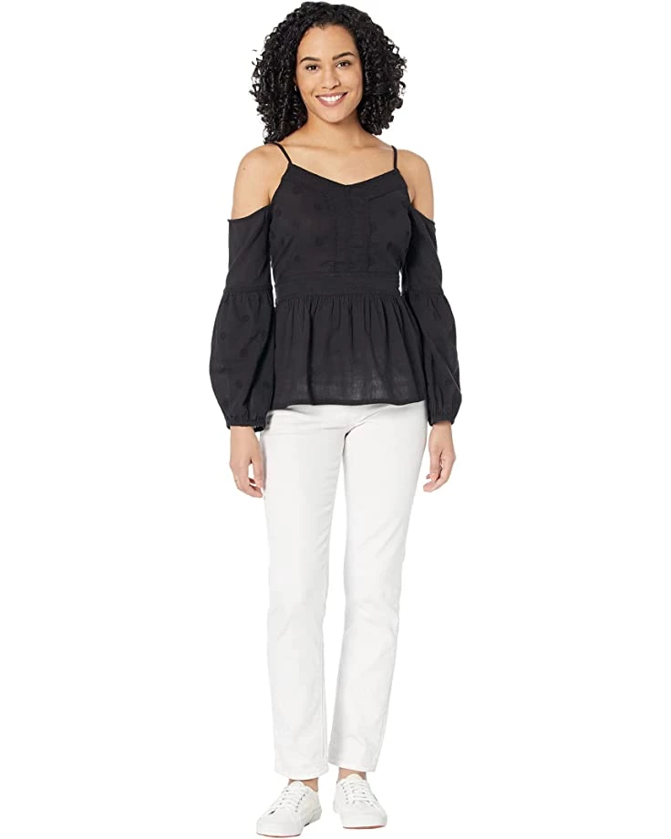 Roper Cotton Crepe Cold-Shoulder Blouse | Shirts & Tops 4 Roper Cotton Crepe Cold-Shoulder Blouse | Shirts & Tops - Image 4