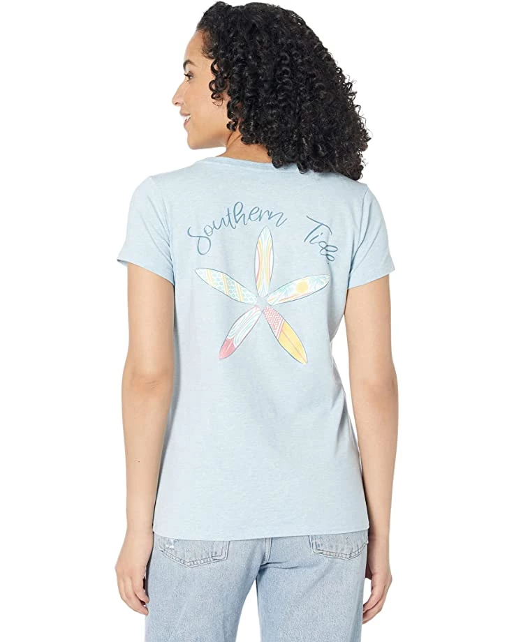 Southern Tide Short Sleeve Starfish Surf Shop Fitted Tee | Shirts & Tops 2 Southern Tide Short Sleeve Starfish Surf Shop Fitted Tee | Shirts & Tops - Image 2