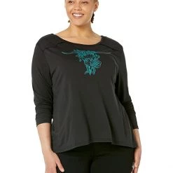 Roper Jersey Knit Long Sleeve Swing Tee | Shirts & Tops