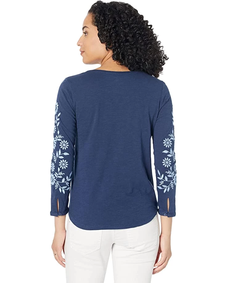 Roper 01036 Cotton Slub Jersey Top | Shirts & Tops 2 Roper 01036 Cotton Slub Jersey Top | Shirts & Tops - Image 2