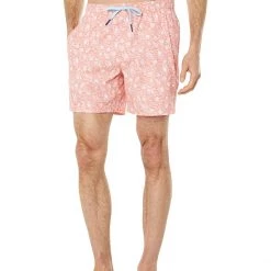 Southern Tide 6" Shellofa Good Time Swim Trunks | Swimwear