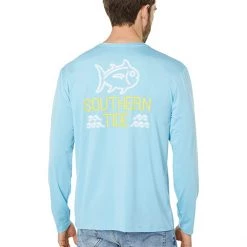 Southern Tide Long Sleeve Neon Sign Performance Tee | Shirts & Tops