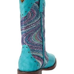 Roper Kids Glitter Swirl (Toddler/Little Kid) | Boots -Southern Tide Shop 716dU03EAAL. AC SR736920