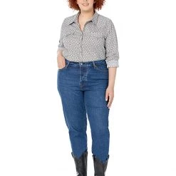 Roper Plus Size Grey Checked Diamonds Print Western Blouse w/ Snaps | Shirts & Tops 7 Roper Plus Size Grey Checked Diamonds Print Western Blouse w/ Snaps | Shirts & Tops -Southern Tide Shop 717U0RVN4L. AC SR736920