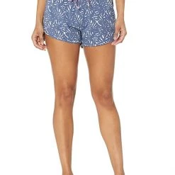Southern Tide Palm Printed Knit Lounge Shorts