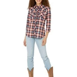 Roper Blue Ombre Dobby Plaid Western Blouse w/ Snaps | Shirts & Tops 7 Roper Blue Ombre Dobby Plaid Western Blouse w/ Snaps | Shirts & Tops -Southern Tide Shop 71E3jzvadsL. AC SR736920