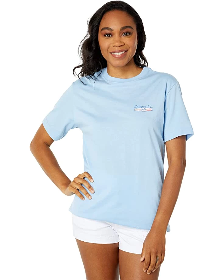 Southern Tide Surfboard Flag T-Shirt | Shirts & Tops 2 Southern Tide Surfboard Flag T-Shirt | Shirts & Tops - Image 2