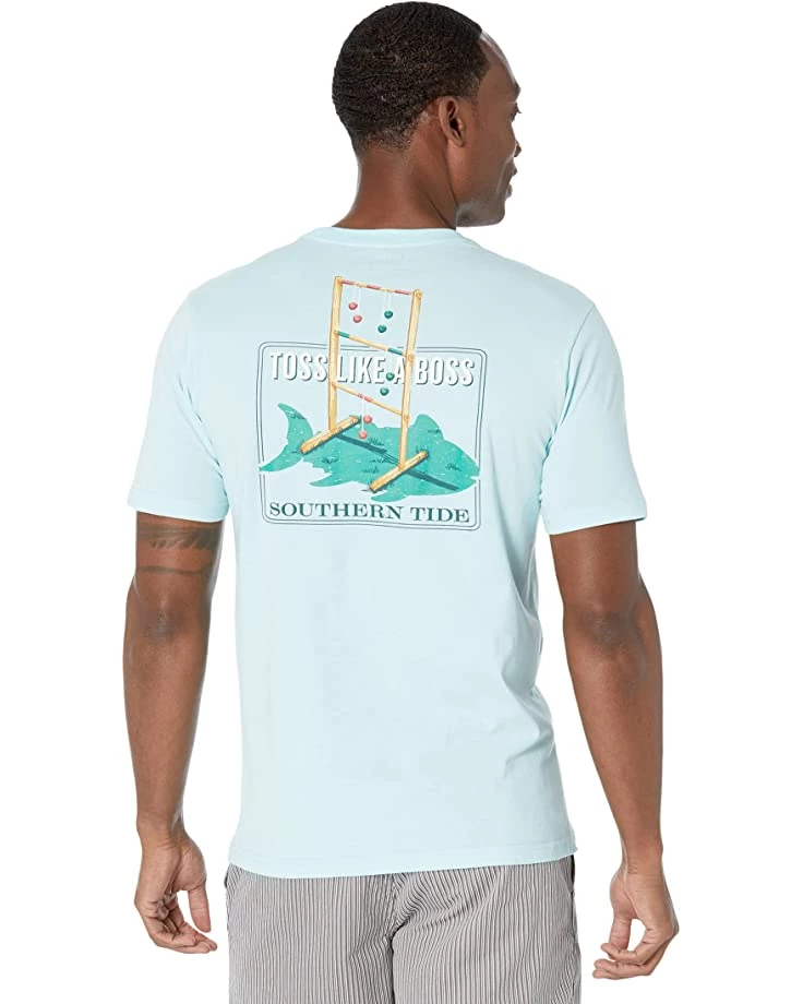 Southern Tide Short Sleeve Ladderball Toss Like a Boss Tee | Shirts & Tops 2 Southern Tide Short Sleeve Ladderball Toss Like a Boss Tee | Shirts & Tops - Image 2