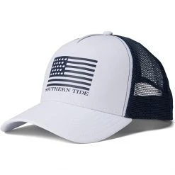 Southern Tide State Flag Perf Trucker | Hats