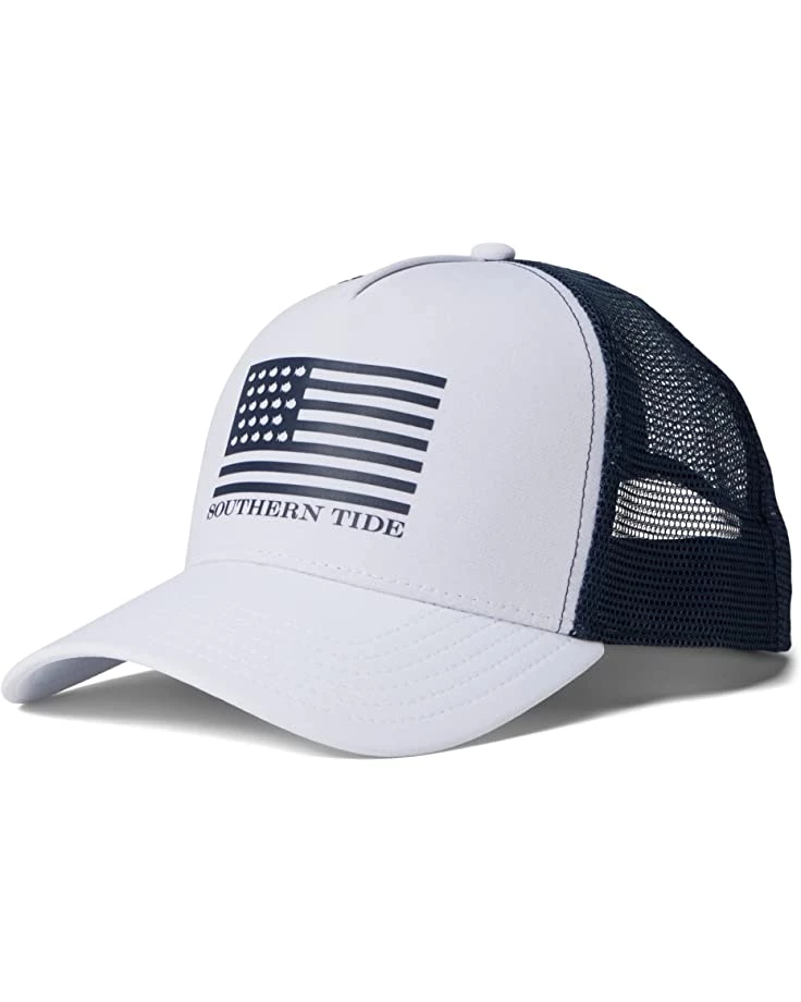 Southern Tide State Flag Perf Trucker | Hats 1 Southern Tide State Flag Perf Trucker | Hats