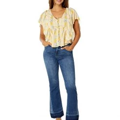 Roper Rayon Prairie Blouse w/ Southwest Wallpaper Print | Shirts & Tops -Southern Tide Shop 71JY5raMeL. AC SR736920