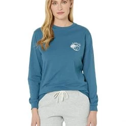 Southern Tide Long Sleeve Where The Waves Are Tee | Shirts & Tops