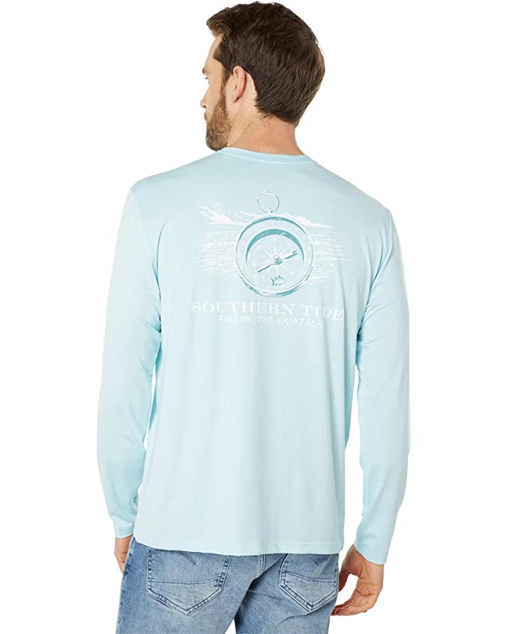 Southern Tide Long Sleeve Skipjack Compass Performance Tee | Shirts & Tops 1 Southern Tide Long Sleeve Skipjack Compass Performance Tee | Shirts & Tops