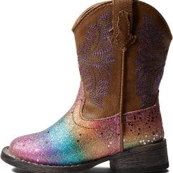 Roper Kids Glitter Rainbow (Toddler) | Boots -Southern Tide Shop 71MaPXSAn L. AC SR736920