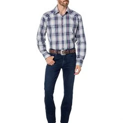 Roper Vintage Wine Plaid Western Shirt with Snaps | Shirts & Tops -Southern Tide Shop 71PtUb38VaL. AC SR736920
