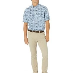 Southern Tide Camino Short Sleeve Sport Shirt | Shirts & Tops -Southern Tide Shop 71QYfsqktrL. AC SR736920