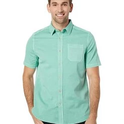 Southern Tide Windley Garment Dyed Short Sleeve Sport Shirt | Shirts & Tops