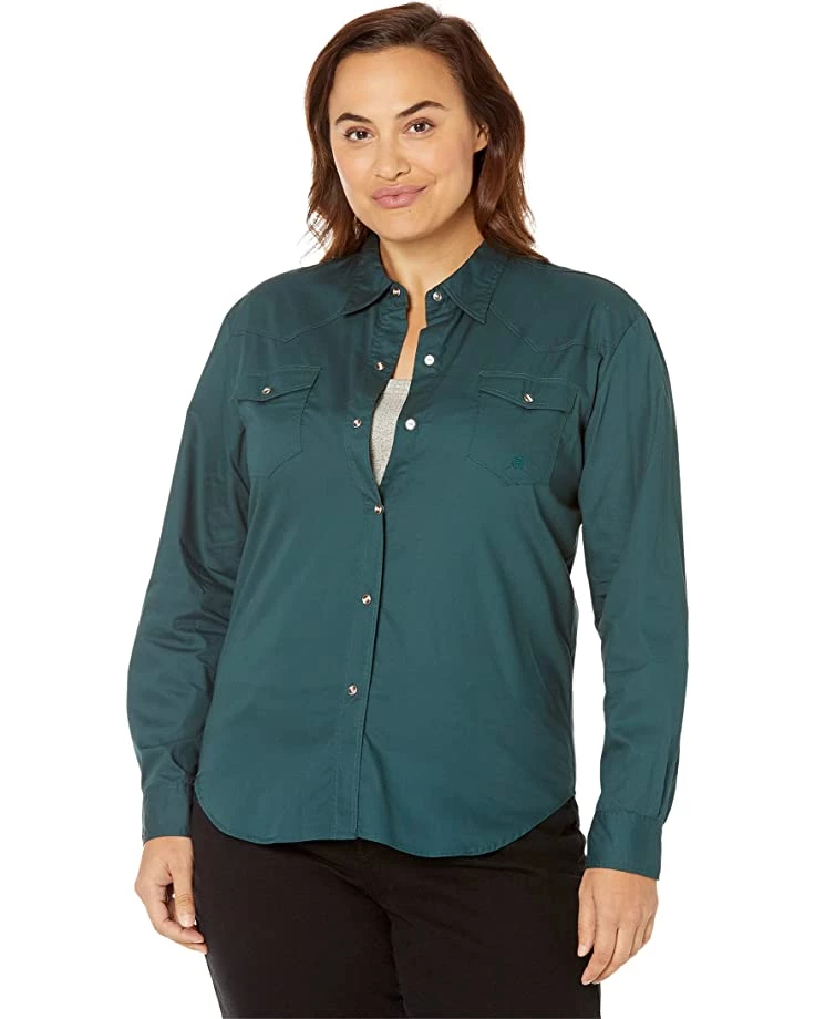 Roper L/S Solid Basic Snap Front | Shirts & Tops 8 Roper L/S Solid Basic Snap Front | Shirts & Tops - Image 8