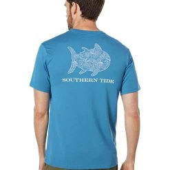 Southern Tide Shell Pattern Skipjack Fill T-Shirt | Shirts & Tops