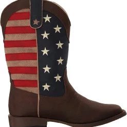 Roper Kids American Patriot (Big Kid) | Boots -Southern Tide Shop 71b6WEPG0uL. AC SR736920