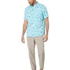 Southern Tide Sandbar Party Short Sleeve Intercoastal Sport Shirt | Shirts & Tops -Southern Tide Shop 71bEqIo9opL. AC SR736920