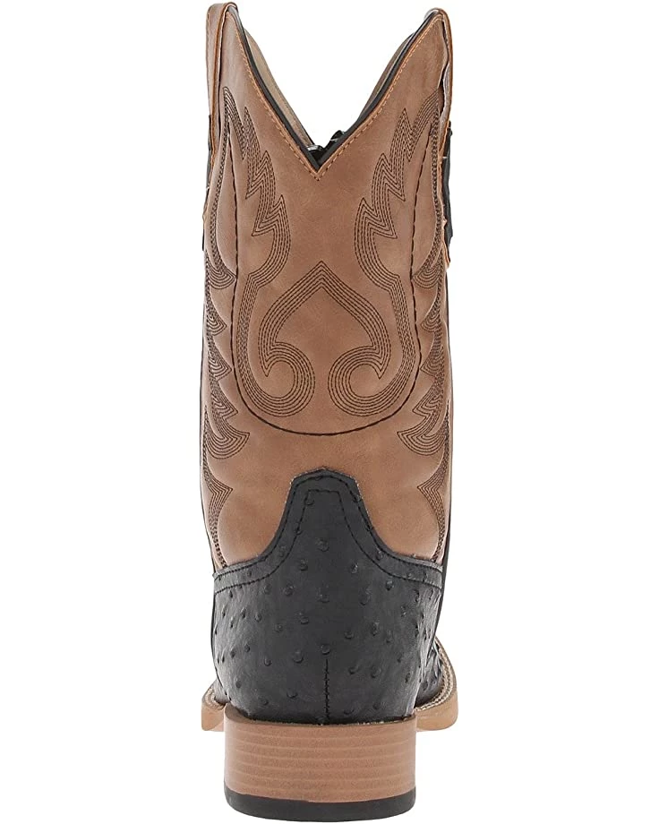 Roper Ostrich Print Square Toe Cowboy Boot | Boots 5 Roper Ostrich Print Square Toe Cowboy Boot | Boots - Image 5