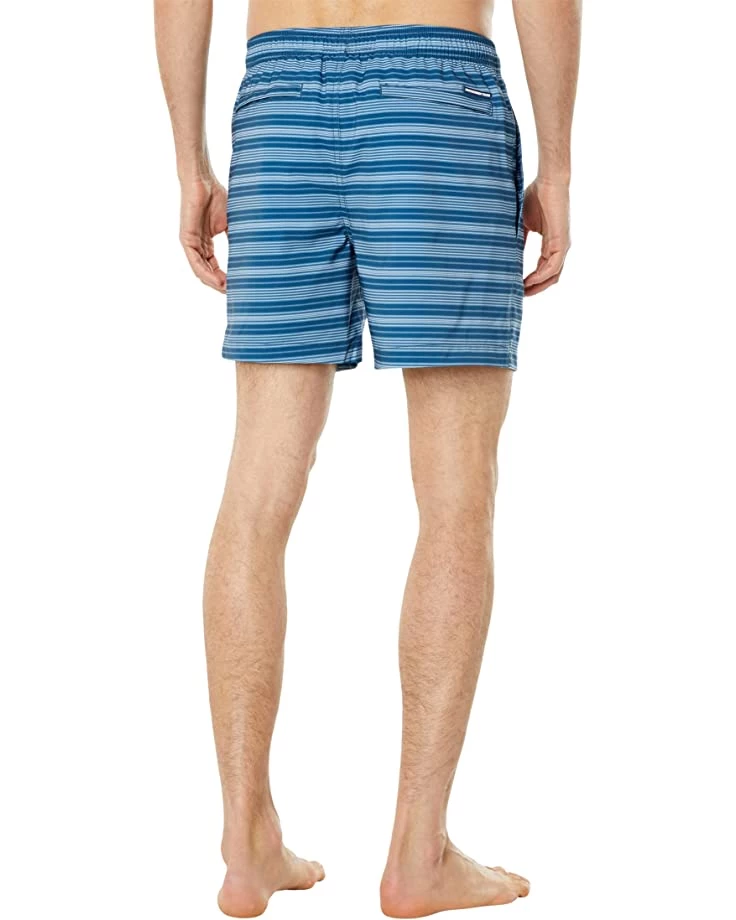 Southern Tide 6" Carmel Stripe Swim Trunks | Swimwear 2 Southern Tide 6" Carmel Stripe Swim Trunks | Swimwear - Image 2