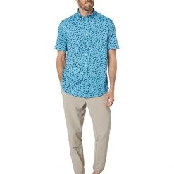 Southern Tide Fintastic Print Intercoastal Sport Shirt | Shirts & Tops -Southern Tide Shop 71l5piQ1 cL. AC SR736920