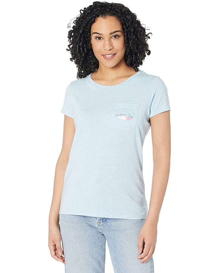 Southern Tide Short Sleeve Starfish Surf Shop Fitted Tee | Shirts & Tops 1 Southern Tide Short Sleeve Starfish Surf Shop Fitted Tee | Shirts & Tops