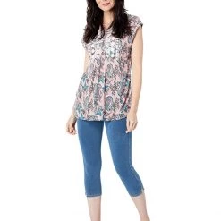 Roper Pink Paisley Print Cap Sleeve Blouse w/ Empire Waist | Shirts & Tops 7 Roper Pink Paisley Print Cap Sleeve Blouse w/ Empire Waist | Shirts & Tops -Southern Tide Shop 71nWFYyC5UL. AC SR736920