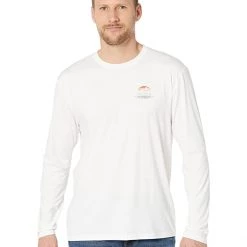 Southern Tide Long Sleeve Circle Sunset Perf Tee | Shirts & Tops