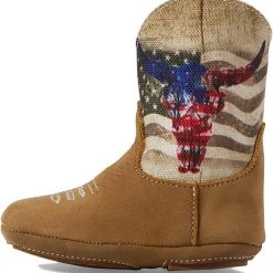 Roper Kids Cowbaby American Bull (Infant/Toddler) | Crib Shoes -Southern Tide Shop 71tNMMgIfXL. AC SR736920