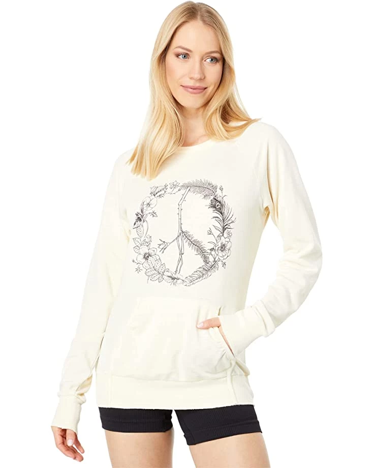 Roper Lightweight Hoodie w/ Floral Peace Sign Screen Print | Hoodies & Sweatshirts 1 Roper Lightweight Hoodie w/ Floral Peace Sign Screen Print | Hoodies & Sweatshirts