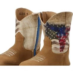 Roper Kids Cowbaby American Bull (Infant/Toddler) | Crib Shoes -Southern Tide Shop 71ykWdCXnJL. AC SR736920