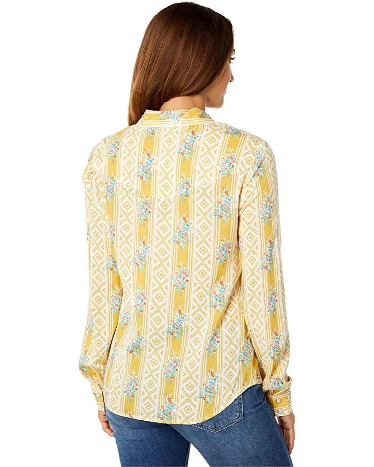 Roper Rayon Western Blouse with Southwest Wallpaper Print | Shirts & Tops 2 Roper Rayon Western Blouse with Southwest Wallpaper Print | Shirts & Tops - Image 2