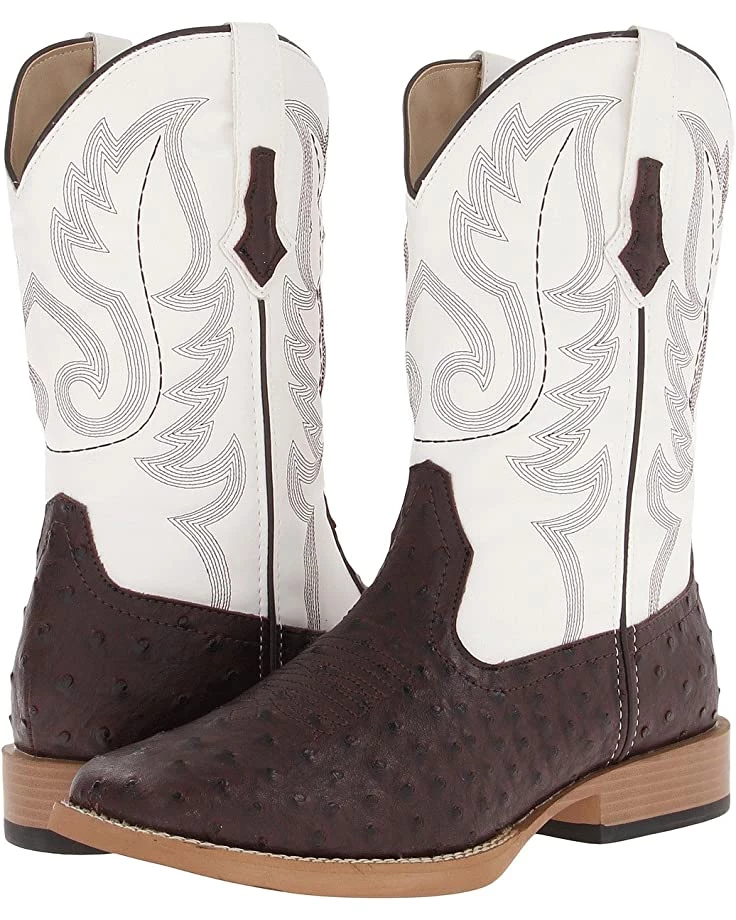 Roper Ostrich Print Square Toe Cowboy Boot | Boots 8 Roper Ostrich Print Square Toe Cowboy Boot | Boots - Image 8