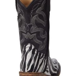 Roper Kids Riley Zebra (Toddler/Little Kid) | Boots -Southern Tide Shop 8141QyhZqrL. AC SR736920