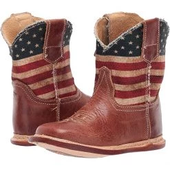 Roper Kids Cowbaby American Flag (Infant/Toddler) | Boots