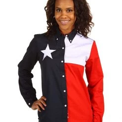 Roper Texas Pieced Flag Shirt | Shirts & Tops