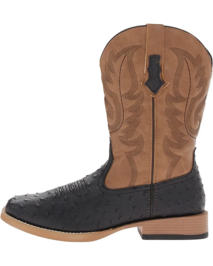 Roper Ostrich Print Square Toe Cowboy Boot | Boots 4 Roper Ostrich Print Square Toe Cowboy Boot | Boots - Image 4