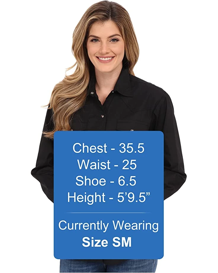 Roper L/S Solid Basic Snap Front | Shirts & Tops 5 Roper L/S Solid Basic Snap Front | Shirts & Tops - Image 5