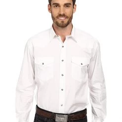 Roper Solid Poplin L/S Shirt | Shirts & Tops -Southern Tide Shop 81Ack7DAR3L. AC SR736920