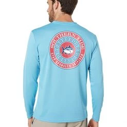Southern Tide Star Spangled Skipjack Long Sleeve Performance T-Shirt | Shirts & Tops