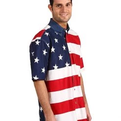 Roper Stars & Stripes Pieced Flag Shirt S/S | Shirts & Tops -Southern Tide Shop 81J1eb2d7qL. AC SR736920